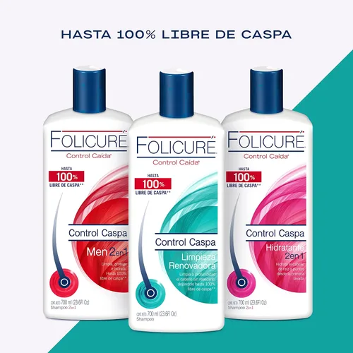 Vista 6 de FOLICURE Champú Limpieza Renovadora 700ML