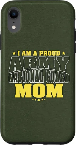 Vista 24 de iPhone 11 I Am A Orgulloso Ejército Nacional Mamá - Estuche Militar Madre