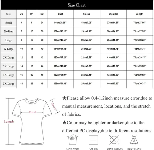 Vista 4 de Blusas de manga corta con botones para mujer, con estampado de Pascua, con cuello en V, para ocultar el vientre, para mujer