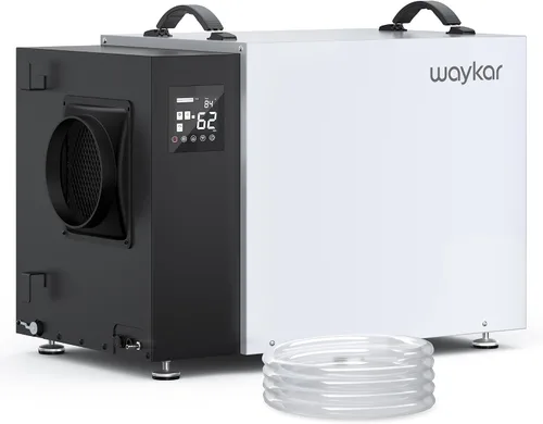 Vista 10 de Waykar Deshumidificador de 70 Pintas Energy Star para Espacios de Acceso Restringido con Bomba, Deshumidificador Comercial para Sótanos y Hogar