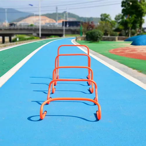 Vista 2 de YXXSDP Paquete de 5 obstáculos de entrenamiento de agilidad para niños, paquete de 5 obstáculos de ejercicio de velocidad, equipo de entrenamiento