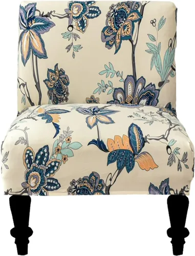 Vista 38 de Funda para Silla Sin Brazos Eco-Ancheng Desmontable Fundas para Sillas Decorativas Sin Brazos Lavables Funda para Silla Deslizante Sin Brazos Funda