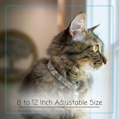Vista 2 de Country Brook Petz - Creekbottom Camo Cat Collar - Camouflage Collection Featuring Rugged Designs