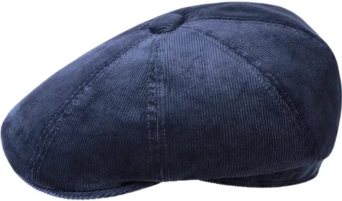 Vista 7 de Kangol Sombrero Hawker Cord - BlackBerry/XL Newsboy Negro