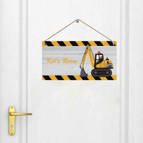 Vista 5 de SUQINFA Letrero personalizado de unicornio arcoíris colorido para habitación de niños, letrero personalizado para puerta con nombre de niño, placa