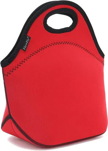 Vista 9 de FlowFly Lonchera de neopreno para niños, bolsa suave con aislamiento, mini hielera térmica para niños, niñas, hombres, mujeres, escuela, trabajo
