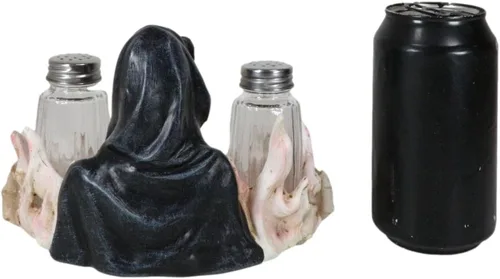 Vista 7 de Ebros Gift Juego de figuras góticas del Día de los Muertos con almas condenadas en el lago de fuego del infierno, juego de figuras de 5.5 pulgadas