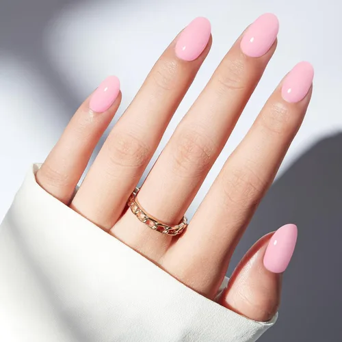 Vista 37 de modelones Uñas cortas a presión, kit de uñas postizas ovaladas