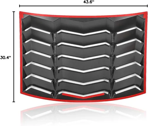 Vista 8 de Persianas para ventanas 2010-2015 Set trasero + lateral Protector solar para parabrisas color negro mate Compatible con Chevrolet Chevy Camaro 2010