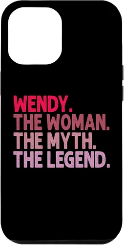 Vista 6 de Funda de cumpleaños personalizada para iPhone 15 Wendy The Woman The Myth The Legend