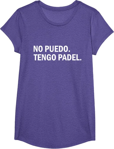 Vista 22 de Camiseta de jugador divertido No Puedo Tengo Padel Hobby