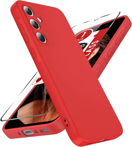 Vista 74 de LeYi Funda para Motorola Moto G Play 4G 2024: Funda para Moto G Play 4G 2024 con funda delgada y antiarañazos, silicona líquida a prueba de golpes