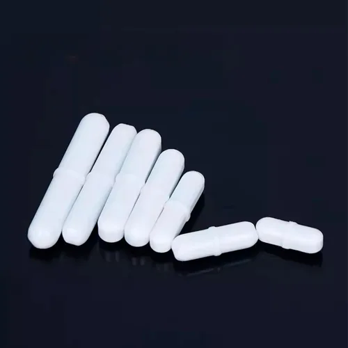 Vista 5 de 12 unids PTFE agitador magnético mezclador agitador bar, barra de agitación magnética 0.787 in/0.78 pulgadas