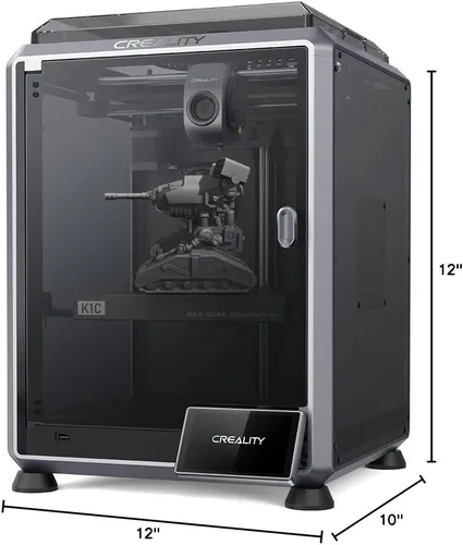 Vista 15 de Creality K1C 3D Printer Support Carbon Fiber Filament Auto Leveling