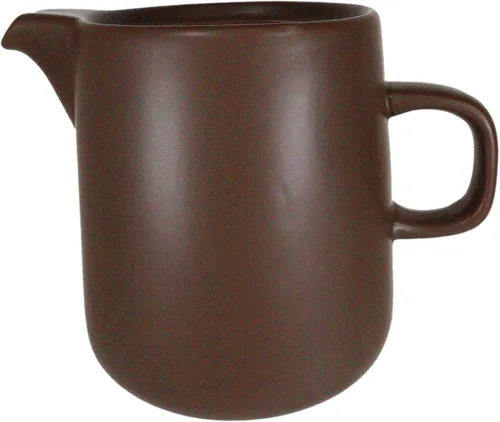 Vista 4 de Ebros Gift Colorido acabado mate de porcelana portátil artesanal artesanal estilo barista cafetera jarra con filtro verter sobre gotero juego