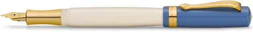 Vista 8 de Kaweco STUDENT 20's Jazz Bolígrafo I Business Bolígrafo de acrílico de alta calidad en marrón y crema I Elegante bolígrafo con caja de regalo