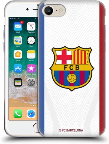 Vista 23 de Head Case Designs Funda de gel suave con licencia oficial del FC Barcelona Away 2023/24 compatible con Apple iPhone 7 Plus/iPhone 8 Plus
