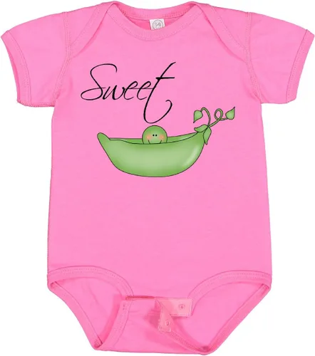 Vista 28 de inktastic Body de bebé Sweet Pea 0020 Blanco