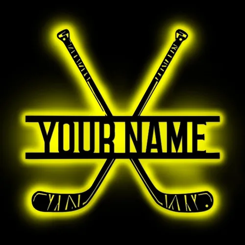 Vista 10 de Luz nocturna de béisbol con nombre personalizado para niños y hombres, arte de pared de béisbol personalizado, letrero de jugador de béisbol