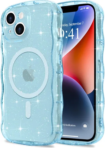 Vista 318 de Pepmune Funda magnética para iPhone 17 Pro Max, color rosa