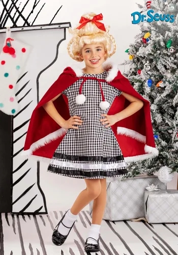 Vista 2 de Kid's Christmas Girl Costume