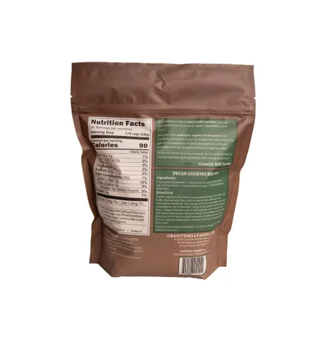 Vista 2 de Granite Mill Farms Harina de espelta orgánica germinada, 30 oz