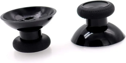 Vista 3 de Deal4GO Paquete de 2 palancas de pulgar OEM cóncavas de repuesto analógicas para controlador Xbox One de goma para joystick de control de pulgar