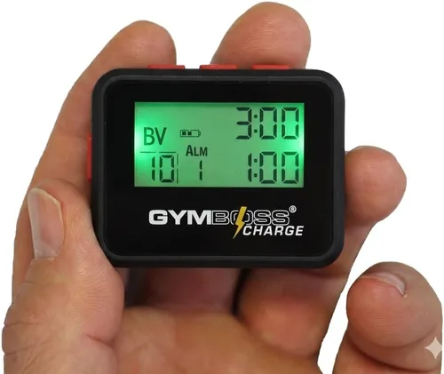 Vista 2 de Gymboss Charge Temporizador de Intervalos y Cronómetro