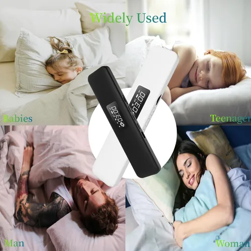 Vista 7 de Dream Pro - Altavoz de almohada, altavoz debajo de la almohada para dormir de lado, barra de sueño Bluetooth de conducción ósea, auricular portátil