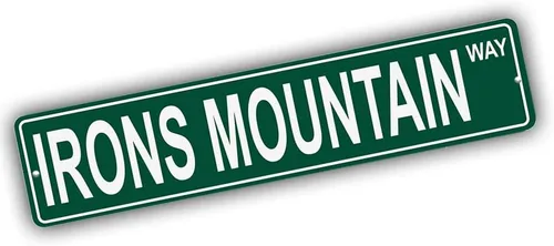Vista 43 de Ohio Mountains Pick Your Mountain Compatible/repuesto para Acme Hill United States Mountain aluminio metal metal metal estilo letrero de calle