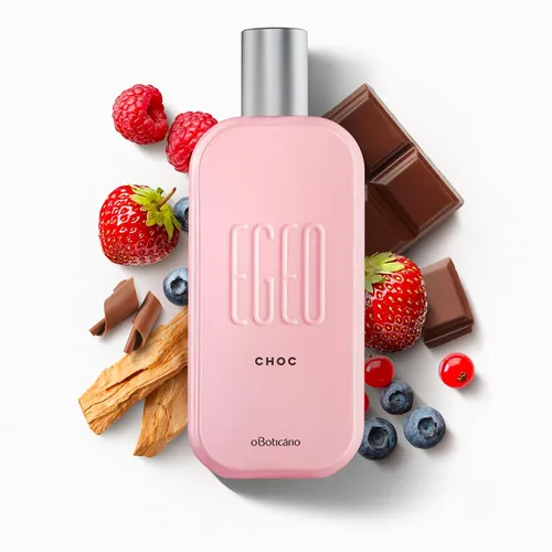 Vista 4 de O Boticário Egeo Choc Eau de Toilette, perfume de fragancia naranja ciruela y albaricoque para mujer, 3 onzas