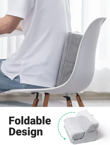 Vista 5 de UGREEN Soporte de almohada para tableta, paquete gris, soporte para tableta para escritorio de doble varilla