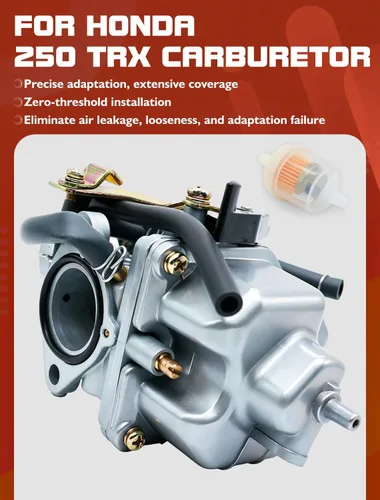 Vista 6 de Aniro Moto Repuesto de carburador para Honda TRX 250 TRX250 Recon TRX250TE TRX250TM ATV Carb