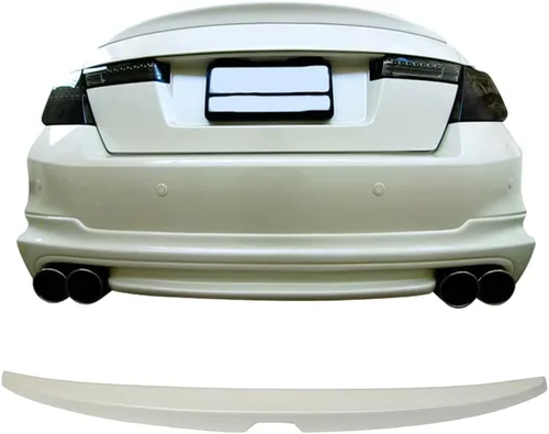 Vista 13 de IKON MOTORSPORTS Alerón de maletero compatible con Honda Accord Sedan 2008-2012 de 4 puertas, estilo de fábrica pintado #B552P Bali Blue Pearl ABS