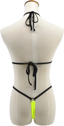 Vista 5 de SHERRYLO Micro Bikini Extreme Sexy G String Bikinis Cachonda Microkini Mini Tanga Traje de Baño