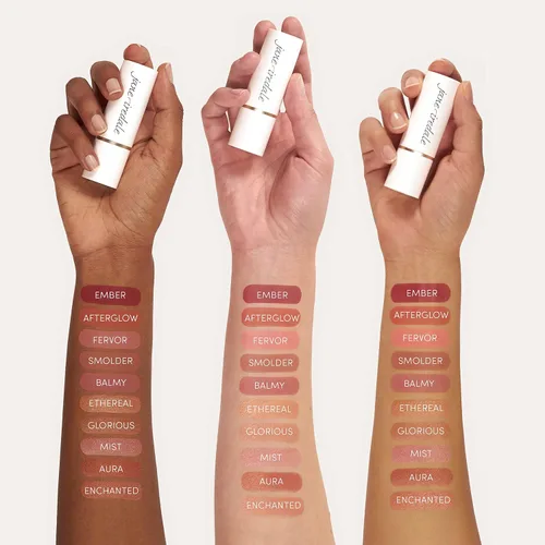 Vista 4 de jane iredale Glow Time Blush Stick Maquillaje cremoso multitarea con ingredientes nutritivos para la piel No comedogénico, vegano y libre