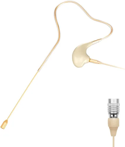 Vista 10 de KIMAFUN Micrófono de Diadema/Auricular de Una Sola Oreja con Gancho para la Oreja Colgante Sobre la Oreja Micrófono Condensador Compatible