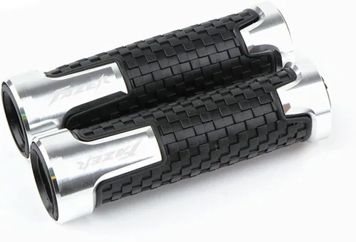Vista 5 de Handlebar Grips for Yamaha FZ1 FZ1S FZ1N FAZER FZ6 S2 FZ8 FZ8N FZ8S FZ8 FAZER XJ6 22MM Motorcycle Aluminum Handlebar Grip Handle Grips Racing Grips