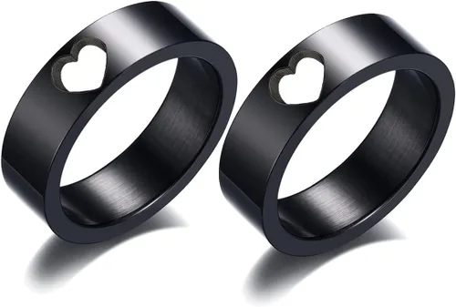Vista 4 de MZZJ - Anillo de amistad para 1-2-3-4-5-6-7-8, joyería de amistad para mejores amigas, joyería de amistad de Pinky Promise minimalista, pulido