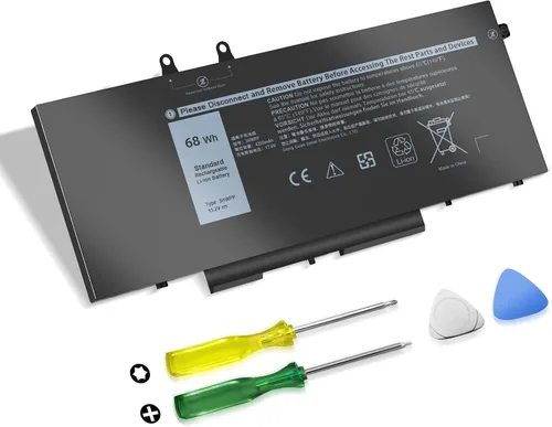 Vista 11 de WDX0R - Batería para portátil compatible con Dell Inspiron 13, 14, 15, 7000, 5000, Series 5379, 5567, 5570, 5579, 7378, 7573, 7579, Latitude 3500
