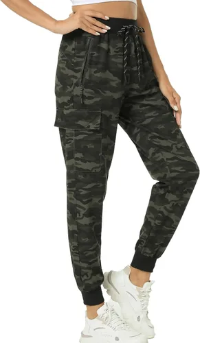 Vista 141 de Kcutteyg - Pantalones deportivos con bolsillos para mujer, diseño suave, ligero y de secado rápido, para entrenamiento, gimnasia, yoga y correr