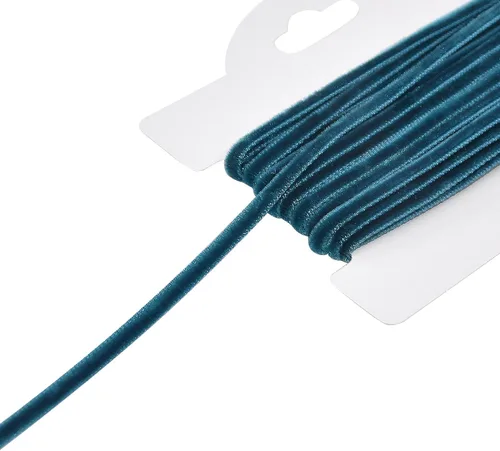Vista 58 de Chenkou Craft 5 yardas de cinta de terciopelo para decoración navideña y embalaje artesanal