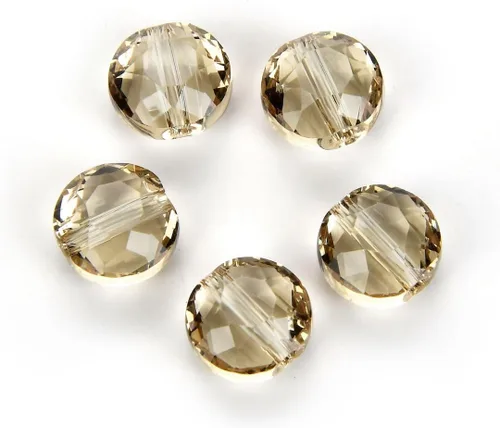 Vista 10 de Adabele - 25 cuentas de cristal sueltas con facetas austriacas de 0.315 pulgadas (0.315 in) compatibles con Swarovski Preciosa 5052 SSMR811