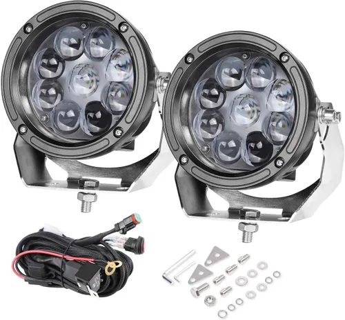 Vista 9 de Kit de luces LED DRL de 36.6 pulgadas para Chevy GM Silverado 2014-2018, accesorios para parrilla delantera, luces de acento de barra de posición