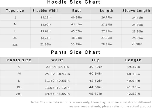 Vista 5 de Fcztomv Conjunto de 2 piezas con estampado 3D con capucha y pantalones deportivos, sudadera casual de manga larga