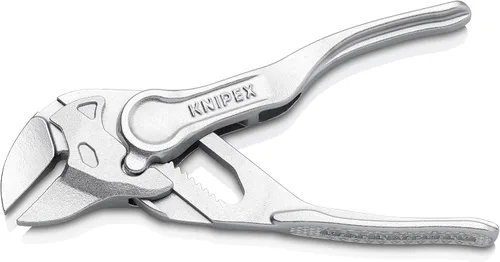 Vista 7 de KNIPEX Tools Cobra XS - Alicates para bomba de agua (87 00 100), 4 pulgadas y alicates llave XS