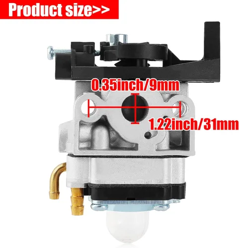 Vista 2 de Carburador GX25 GX35 FG110 para 16100-Z0H-053 GX25N GX25NT GX25T GX35NT HHT25S HHT35 HHT35S FG110K1 UMC435 WYB-16C Cortasetos Cortacésped motosierra