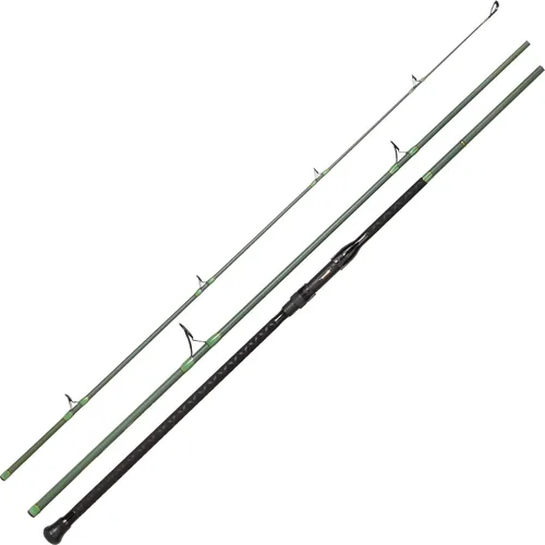 Vista 2 de Fibra de carbono Surf Rod Saltwater Surf Spinning caña de pescar con Seaguide Reel Seat