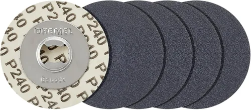 Vista 20 de Dremel EZ411HP Discos de lijado Max de 60 granos de 1-1/2" (38.1mm)