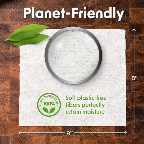 Vista 6 de Wipex Table Bussers - Toallitas de limpieza naturales para múltiples superficies, vinagre de limpieza a base de plantas, para limpiar mesas